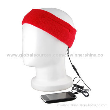 Headband with Audio Sport Band Headphone 3.5mm Jack High-quality OEM Fashion Cool Design Customized